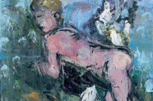 Markus Lüpertz: Nach Marées - Gelber Kopf, 2002 © Markus Lüpertz, Courtesy Galerie Michael Werner, Köln und New York Markus Lüpertz: Nach Marées - Gelber Kopf, 2002 © Markus Lüpertz, Courtesy Galerie Michael Werner, Köln und New York