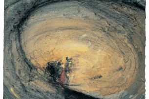 Miquel Barceló, En las tablas (unentschieden), 1990, Mischtechnik auf Leinwand, 47 x 55 cm, Sammlung Bischofberger, Schweiz © Courtesy Miquel Barceló Miquel Barceló, En las tablas (unentschieden), 1990, Mischtechnik auf Leinwand, 47 x 55 cm, Sammlung Bischofberger, Schweiz © Courtesy Miquel Barceló