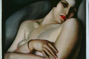 Tamara De Lempicka, Der Traum, 1927, Öl auf Leinwand, 81 x 60 cm © Toni Schulman, New York Tamara De Lempicka, Der Traum, 1927, Öl auf Leinwand, 81 x 60 cm © Toni Schulman, New York